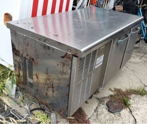 ホシザキ 業務用低コールドテーブル RL-120SNC 145L 2ドア 台下冷蔵庫