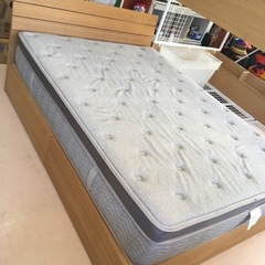 美原店 ダブルベッド マットレス付き ニトリ