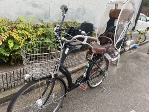今月末まで値下げ‼︎※ 子供乗せ自転車 購入後1年未満