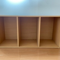 【木製　ボックス】本棚としても使えます！