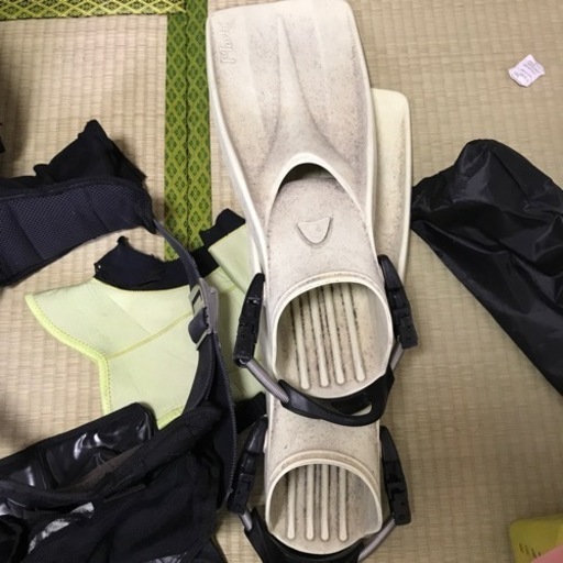本日処分 ダイビング用品1式