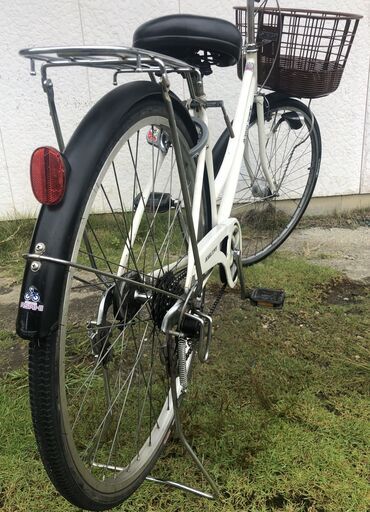 BOBBY TOWN 27インチ 6段変速 ローラーブレーキ LEDオートライト BAA