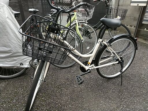 B642☆\9800円 無印 LEDオートライト付き アイボリー☆ 整備済み 中古