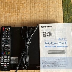 SHARP ブルーレイレコーダー BD-W500