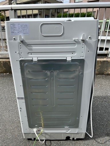 ￥15400(税込み)Nitori全自動電気洗濯機NTR60 2020年製　6kg (10-04)