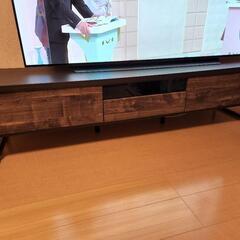 180サイズ　テレビ台 (ブラウン)