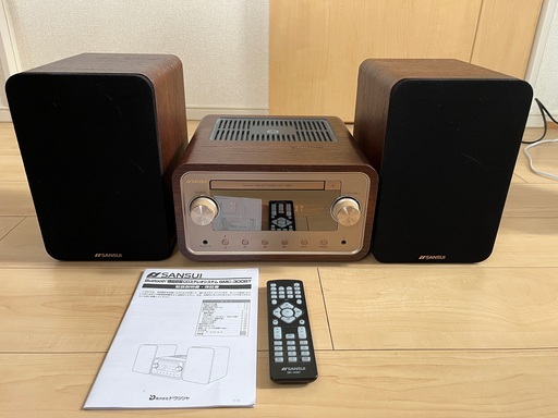 SANSUI 真空管ハイブリッドアンプコンポ　SMC-300BT