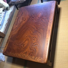 松本工芸　無垢の座卓