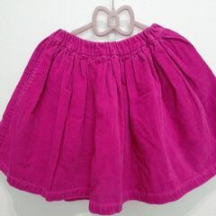 女の子　コーデュロイ　スカート　サイズ110～120