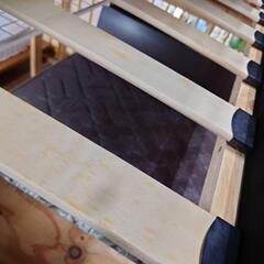 【愛品倶楽部柏店】オファーナイン　クッションフレームダブルベッド