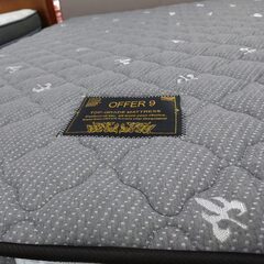 【愛品倶楽部柏店】オファーナイン　クッションフレームダブルベッド