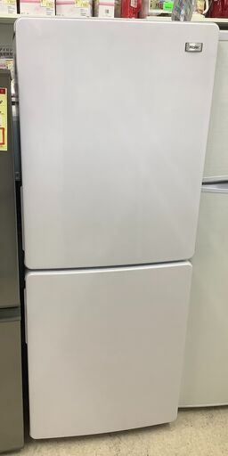 Haier/ハイアール 2ドア冷蔵庫 148L JF-NF148B 2019年製 ホワイト【ユーズドユーズ名古屋天白店】J2133