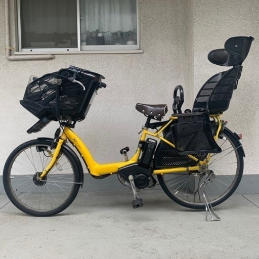 【稲城市・調布市限定】ブリヂストン電動自転車/子ども乗せ/チャイルドシート付き