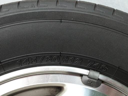 YOKOHAM HONDA タイヤホイールセット 145/80R12 74S 4本 【公式通販】