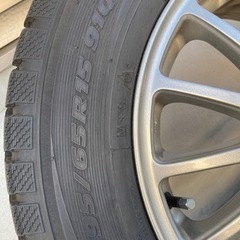 新品同様、ハイブリッドノアに使用のスタッドレスタイヤホイールセット 