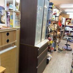 ニトリ カップボード/食器棚 アルミナ75DB☆買取帝国 志木店