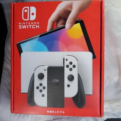 6時間使用のニンテンドーSwitch有機EL（白）