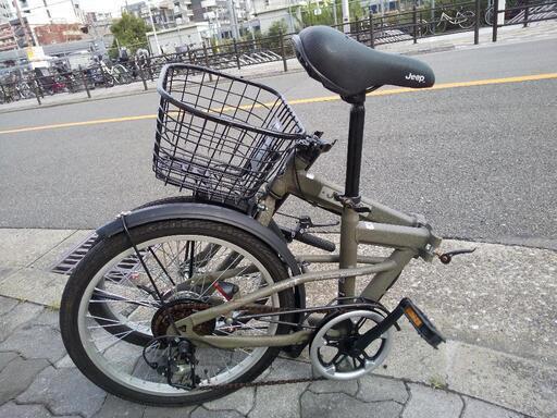 ♪ジモティー特価♪街をすいすい駆け抜ける 20型折り畳み中古自転車