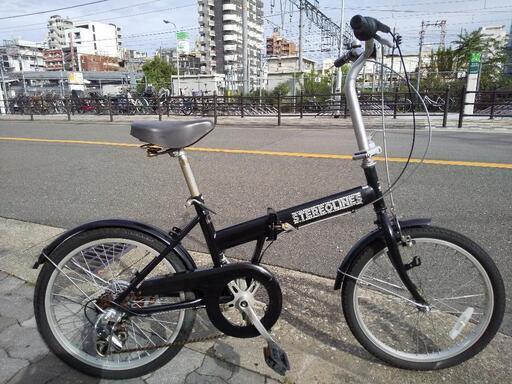 ♪ジモティー特価♪コンパクトでおしゃれな20型ミニベロ 中古自転車