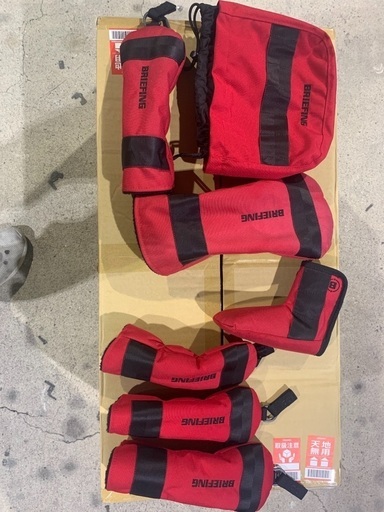 BRIEFING キャディバック 限定 ヘッドカバー7点セット