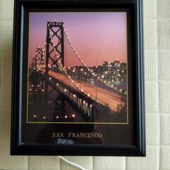 綺麗に光サンフランシスコ橋
