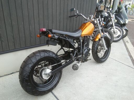 ★２５万円！TW200　DG07J　セル付き！実働車★外装カラー変更可能！ヤマハ　ディスクブレーキ！TW200E　ロンスイカスタム