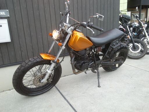 ★２５万円！TW200　DG07J　セル付き！実働車★外装カラー変更可能！ヤマハ　ディスクブレーキ！TW200E　ロンスイカスタム