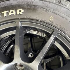 ★美品★オフロードタイヤセット★エクストレイル等に★195/65R15★7～8分山