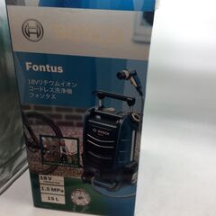 【エコツール豊田インター店】BOSCH/ボッシュ 18v充電式高圧洗浄機 Fontus　【愛知県/豊田インター店/工具】 エコツール豊田インター店】BOSCH/ボッシュ 18v充電式高圧洗浄機