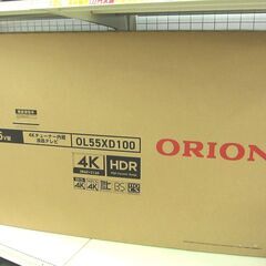 ORION 55V型 4Kチューナー内蔵液晶テレビ OL55XD...