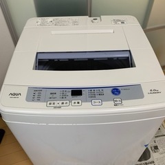全自動洗濯機　ホワイト　AQUA