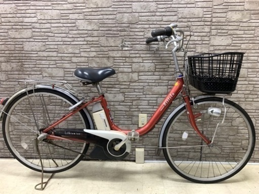 東京23区配達無料　ブリヂストン　アシスタ　4Ah リチウム 電動自転車 中古 5