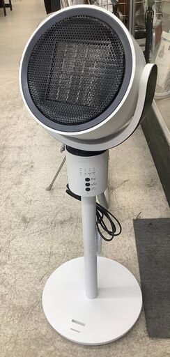 ティーズネットワーク株式会社 mononics 1200W ハイポジションセラミックヒーター MN-850-WH 2021年製 リモコン付【ユーズドユーズ名古屋天白店】J2139