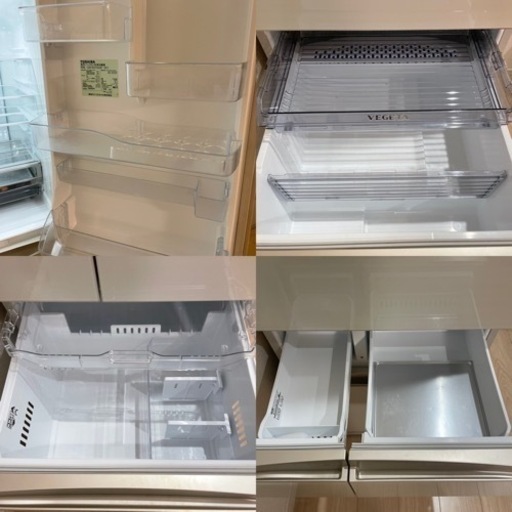 美品】東芝 冷凍冷蔵庫 465L 2019年製 GR-R470GW(ZC)TOSHIBA 5ドア