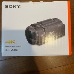 ほぼ未使用！！4Kビデオカメラ