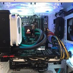 水冷ゲーミングPC 77号機 Core i7 M.2SSD HDD GTX1080 Win10Pro Apex