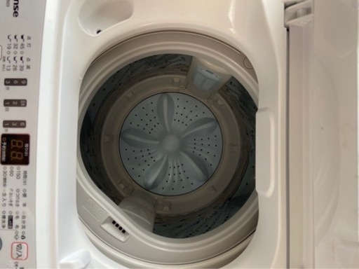 美品2020年製洗濯機ハイセンス4.5kg