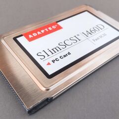 PCカード(Adaptec SlimSCSI 1460D)