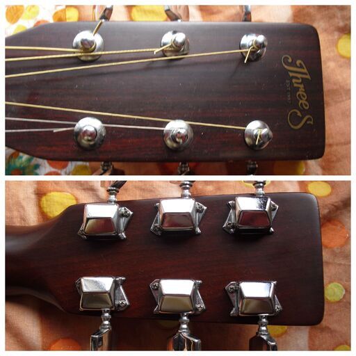 70s美品【奏でる】スリーエス鈴木ヴァイオリン 000キレのドレッド