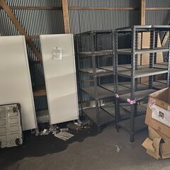 スチール棚6点セット