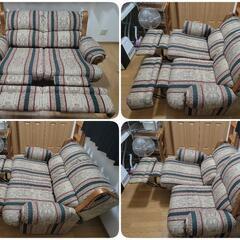 リクライニング2Pソファ