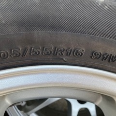 エコフォルム16インチホイール  205/55R16 ４本セット　　