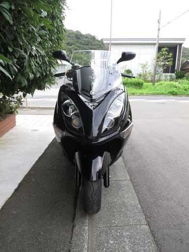 ヤマハ マジェスティ250(4D9) 実働中古車 バフ掛け洗車済み バッテリー