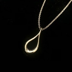 極美品】Tiffany ティファニー ティアドロップネックレス シルバー925