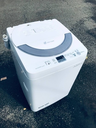 ♦️EJ341番SHARP全自動電気洗濯機 【2014年製】