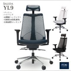 【引き取りに来てくださる方限定】イトーキ　SALIDA YL9 ブラック