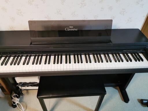 YAMAHA】Clavinova☆電子ピアノブラック - 家具