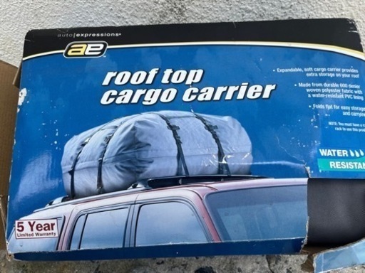 車屋根の荷物収納バッグ荷台バッグ防水バッグルーフカーゴアウトドア収納バッグキャンププロフ必読