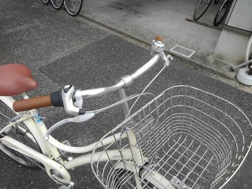 中古自転車2244 前後タイヤ新品！ブリヂストン EBL73T エブリッジL