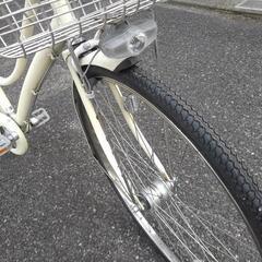 中古自転車2244 前後タイヤ新品！ブリヂストン EBL73T エブリッジL